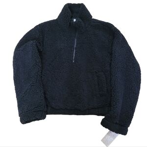 Sage Fleece Pull Over Jacket